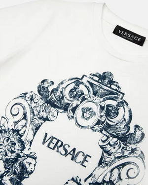 
  
    Versace
  
 Boys White T-Shirt