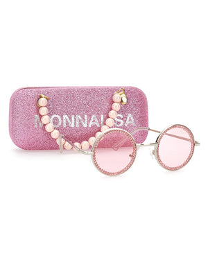 
  
    Monnalisa
  
 Girls Pink Sunglasses