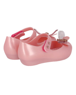 
  
    Mini
  
    Melissa
  
 Girls Pink Ultragirl Bugs Shoe