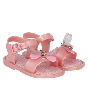 
  
    Mini
  
    Melissa
  
 Girls Pink Mar Bugs Sandals