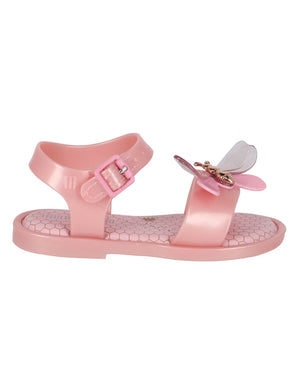 
  
    Mini
  
    Melissa
  
 Girls Pink Mar Bugs Sandals