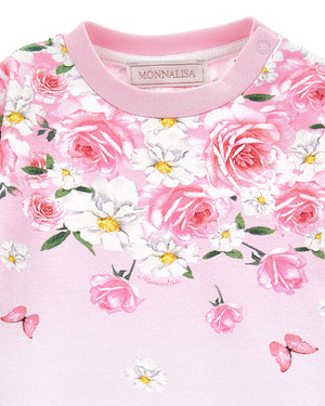 
  
    Monnalisa
  
 Baby Girls Pink Floral Dress
