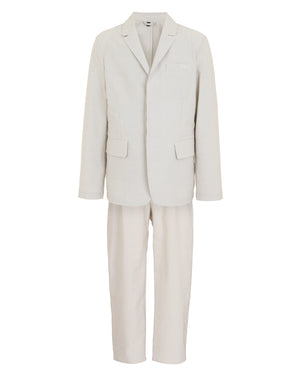 
  
    Emporio
  
    Armani
  
 Boys Beige Striped Cotton Suit
