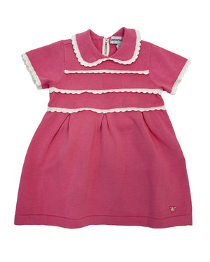 
  
    Emporio
  
    Armani
  
 Baby Girls Fuchsia Knit Dress