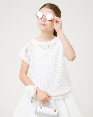 
  
    Monnalisa
  
 Girls White Sunglasses