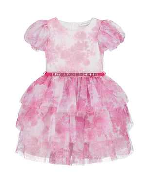 
  
    Monnalisa
  
 Girls Pink Tulle Dress