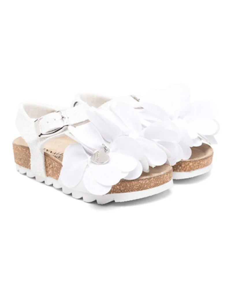 Girls White Sandals