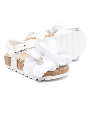 
  
    Monnalisa
  
 Girls White Sandals