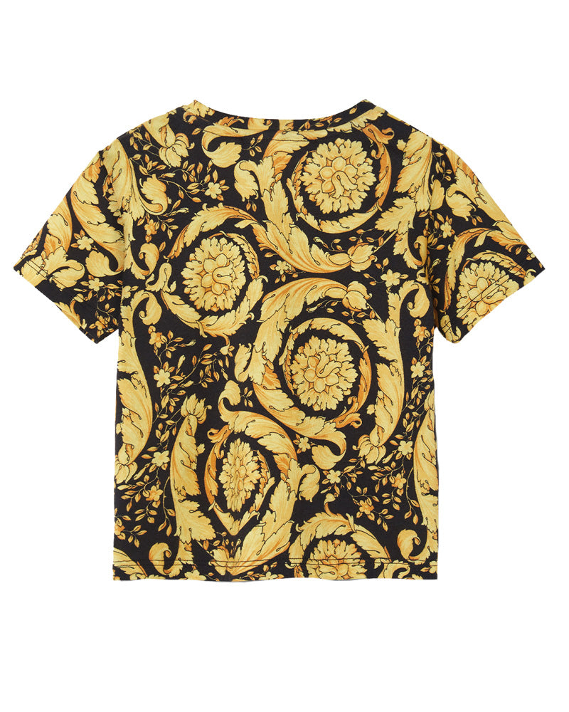 Baby Black/Gold Baroque T-Shirt