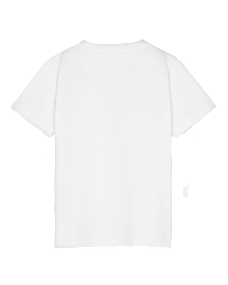 White Barocco Logo T-Shirt
