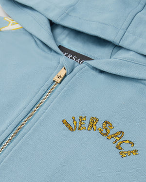 
  
    Versace
  
 Boys Blue All Over Tracksuit