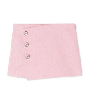 
  
    Versace
  
 Girls Pink Tweed Shorts