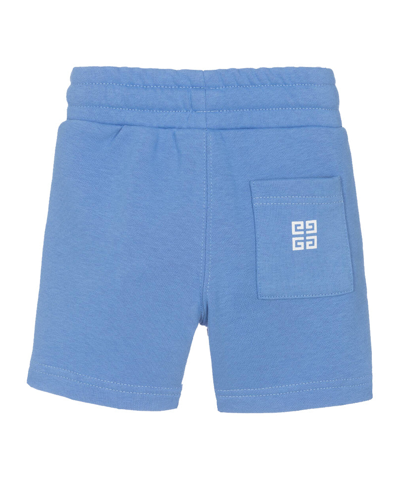 Baby Boys Blue Varsity Shorts