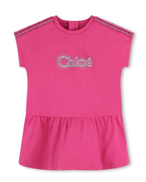
  
    Chloé
  
 Baby Girls Fuchsia Dress