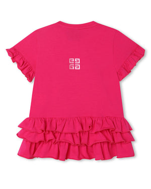 
  
    Givenchy
  
 Baby Girls Fuchsia Logo Dress
