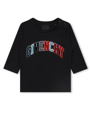 
  
    Givenchy
  
 Baby Boys Black Logo Top