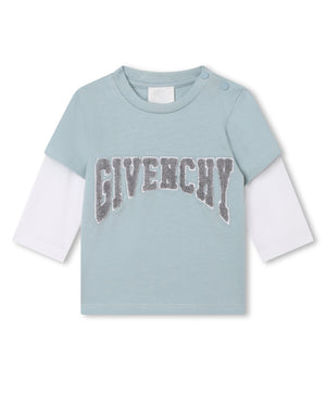 
  
    Givenchy
  
 Baby Boys Blue Logo Top