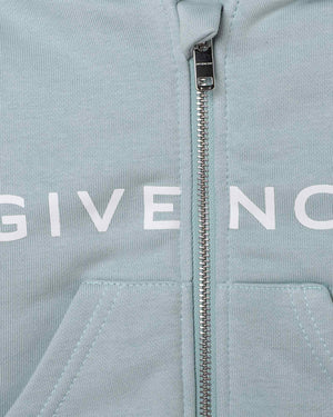 
  
    Givenchy
  
 Baby Boys Blue Zip Up Hoodie