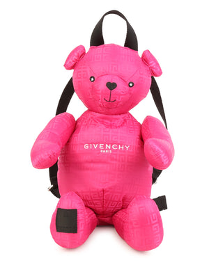 
  
    Givenchy
  
 Girls Fuchsia 4G Teddy Backpack