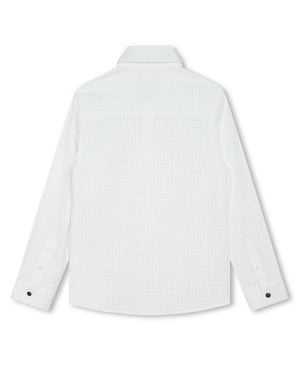 
  
    Givenchy
  
 Boys White 4G Shirt