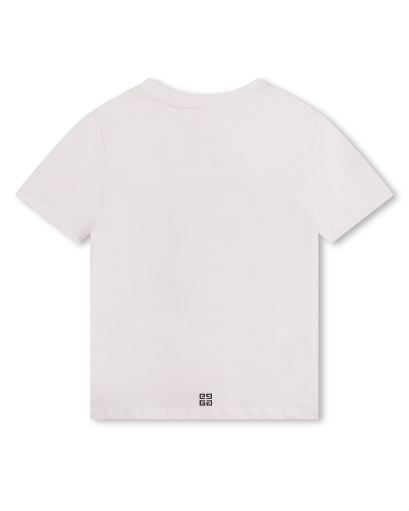 Boys White 4G T-Shirt
