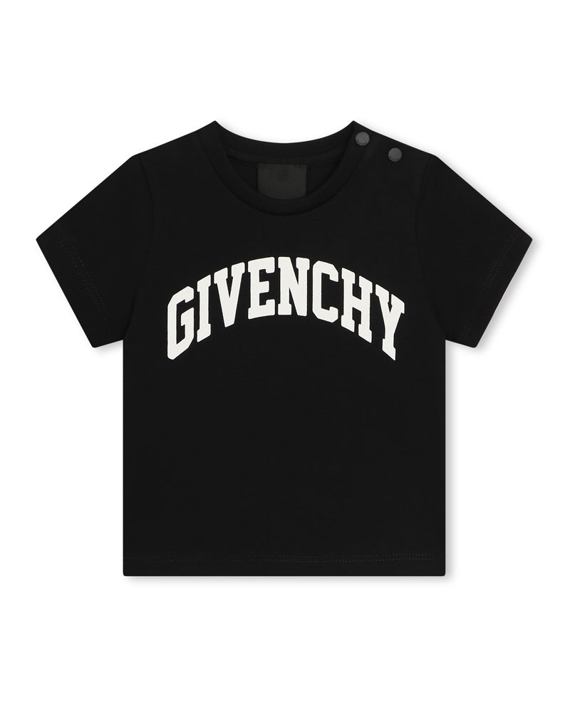 Baby Boys Black Varsity T-Shirt