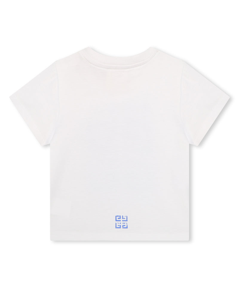 Baby Boys White 4G T-Shirt