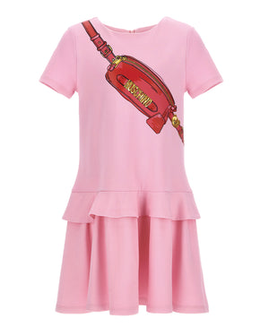 
  
    Moschino
  
 Girls Pink Dress