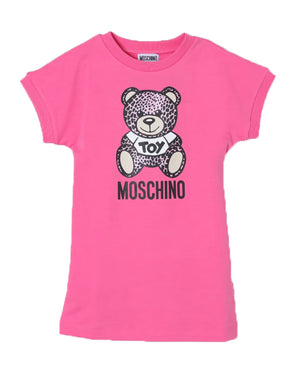 
  
    Moschino
  
 Girls Fuchsia Dress
