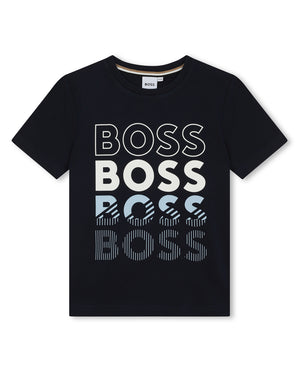 
  
    Boss
  
 Boys Navy T-Shirt