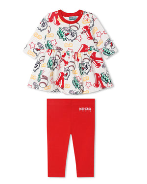 
  
    Kenzo
  
    Kids
  
 Baby Girls Multi/Print Outfit Set
