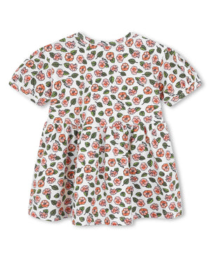 
  
    Kenzo
  
    Kids
  
 Baby Girls Ivory Multi/Print Flower Dress