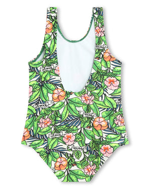 
  
    Kenzo
  
    Kids
  
 Girls Multi/Print Green Swimsuit