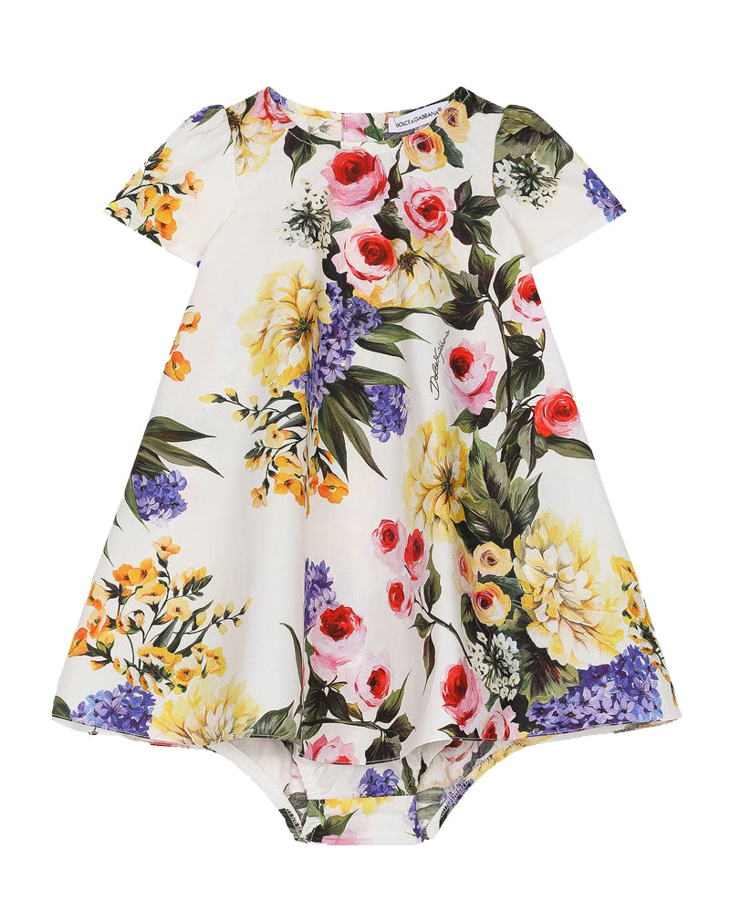 Baby Girls Garden Print Dress