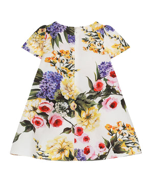 
  
    Dolce
  
    &
  
    Gabbana
  
 Baby Girls Garden Print Dress