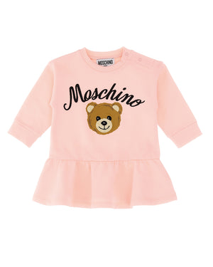 
  
    Moschino
  
 Baby Girls Pink Sweater Dress