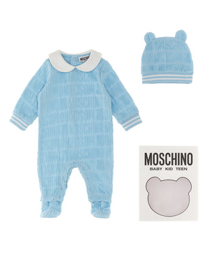 
  
    Moschino
  
 Baby Boys Blue Gift Set