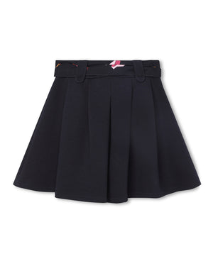 
  
    Lanvin
  
 Girls Pleated Navy Skirt