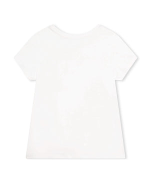 
  
    Lanvin
  
 Girls White Heart T-Shirt