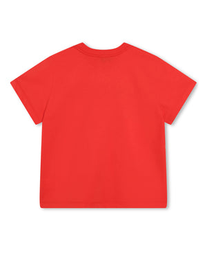 
  
    Lanvin
  
 Boys Red Logo T-Shirt