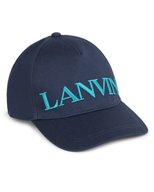 
  
    Lanvin
  
 Navy Logo Cap
