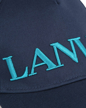 
  
    Lanvin
  
 Navy Logo Cap