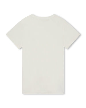 
  
    Michael
  
    Kors
  
 Girls Ivory Logo T-Shirt