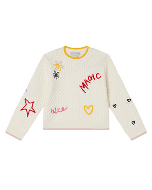 
  
    Stella
  
    Mccartney
  
    Kids
  
 Girls White Sweater