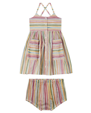 
  
    Stella
  
    Mccartney
  
    Kids
  
 Baby Girls Multi/Print Pastel Stripes Dress