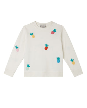 
  
    Stella
  
    Mccartney
  
    Kids
  
 Girls White Pineapple Sweatshirt