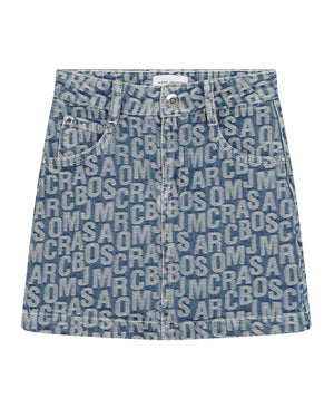 
  
    Marc
  
    Jacobs
  
 Girls Blue Denim Skirt