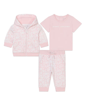 
  
    Marc
  
    Jacobs
  
 Baby Girls Pink Tracksuit Set