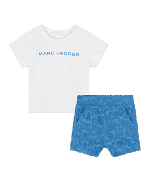 
  
    Marc
  
    Jacobs
  
 Baby Boys Blue T & Short Set