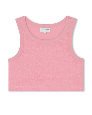 
  
    Marc
  
    Jacobs
  
 Girls Pink Crop Top